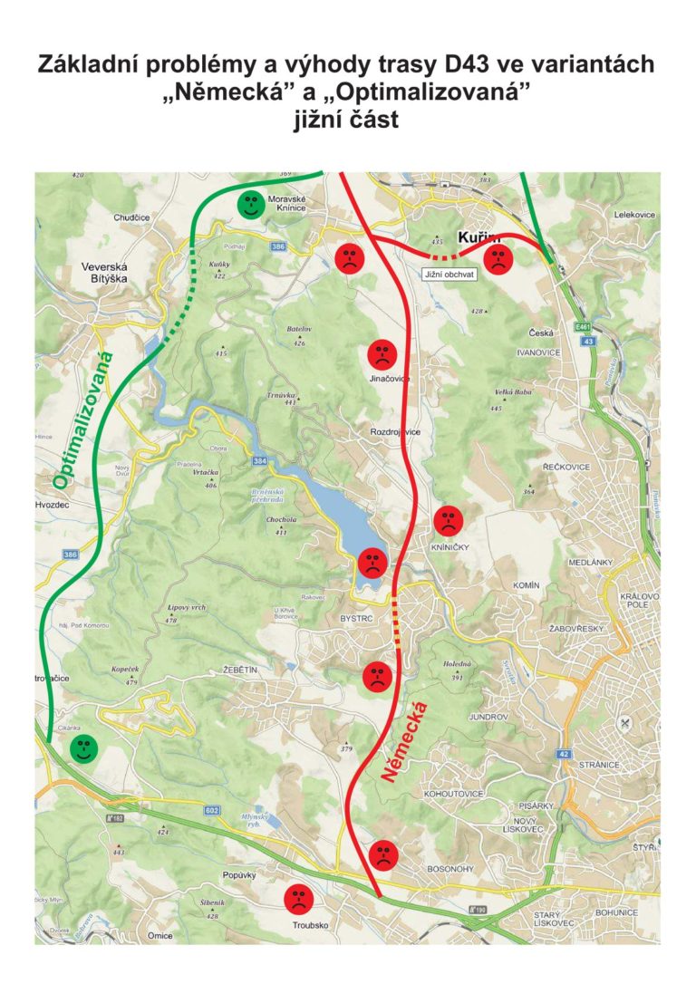 Občané Bystrce rukojmími Územní studie pro Brno a Jihomoravský kraj